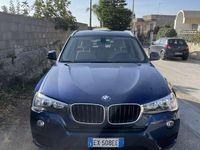 Usata BMW X3 150 CV (110 kW) 2014 Blu/azzurro SUV