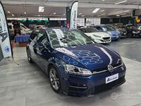 Usata VW Golf VII R-line 116 CV (85 kW) 2018 Blu Berlina