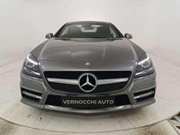 Usata Mercedes SLK250 AMG 250 CV (183 kW) 2011 Grigio scuro Cabrio