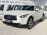 Usata Infiniti QX70 238 CV (175 kW) 2012 Bianco perlato SUV