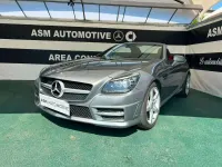 Usata Mercedes SLK200 Premium 184 CV (135 kW) 2013 Argento Cabrio