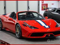 Usata Ferrari 458 600 CV (441 kW) 2015 Rosso Cabrio