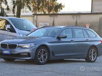 Usata BMW 520 Sport Line 190 CV (139 kW) 2018 Grigio scuro Station wagon