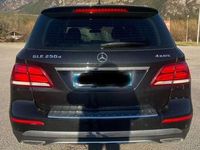 Usata Mercedes GLE250 Premium 204 CV (150 kW) 2016 Nero SUV