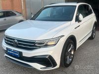 Usata VW Tiguan R-line 150 CV (110 kW) 2022 Bianco SUV