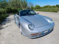 Usata Porsche 997 204 CV (150 kW) 2009 Grigio Coupé