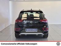 Usata VW T-Roc Life 110 CV (80 kW) 2022 Nero SUV