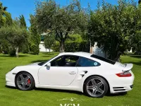 Usata Porsche 997 Turbo 480 CV (353 kW) 2009 Bianco Coupé