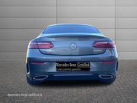 Usata Mercedes E220 Premium Plus 194 CV (142 kW) 2021 Argento Coupé