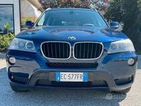 Usata BMW X3 Efficient Dynamics 184 CV (135 kW) 2011 Nero SUV