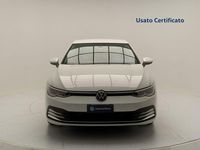 Usata VW Golf VIII Style 150 CV (110 kW) 2022 Bianco Utilitaria