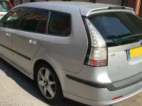 Usata Saab 9-3 Linear 150 CV (110 kW) 2007 Argento Station wagon
