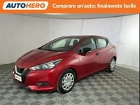 Usata Nissan Micra Acenta 90 CV (66 kW) 2018 Rosso Utilitaria