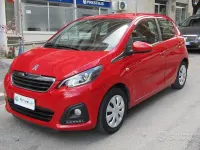 Usata Peugeot 108 Active 72 CV (52 kW) 2019 Rosso Utilitaria