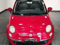 Usata Fiat 500 75 CV (55 kW) 2010 Rosso Cabrio