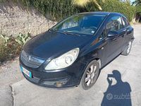 Usata Opel Corsa 2007 Nero Utilitaria