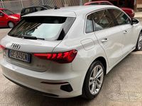 Usata Audi A3 Sport 150 CV (110 kW) 2021 Bianco Berlina