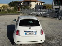 Usata Fiat 500 Sport 75 CV (55 kW) 2009 Bianco Utilitaria
