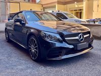Usata Mercedes C400 Premium Plus 194 CV (142 kW) 2019 Gray Cabrio