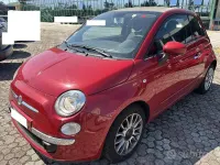 Usata Fiat 500C Lounge 86 CV (63 kW) 2012 Rosso Cabrio