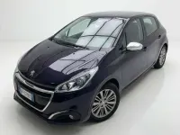 Usata Peugeot 208 Allure 75 CV (55 kW) 2018 Blu/azzurro Utilitaria