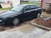 Usata Alfa Romeo 159 120 CV (88 kW) 2007 Nero Station wagon