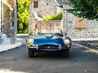 Usata Jaguar E-Type 269 CV (197 kW) 1962 Blu Cabrio
