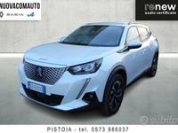 Usata Peugeot e-2008 Allure 100 kW (136 CV) 2021 Bianco SUV