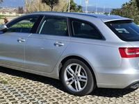 Usata Audi A6 Ambiente 177 CV (130 kW) 2012 Argento Station wagon