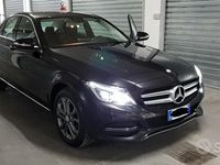 Usata Mercedes C220 170 CV (125 kW) 2016 Nero Berlina