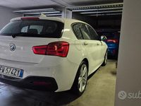 Usata BMW 116 M Sport 116 CV (85 kW) 2015 Bianco Utilitaria