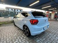 Usata VW Polo R-line 95 CV (69 kW) 2018 Bianco Utilitaria