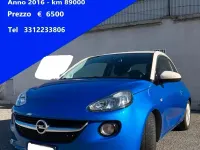 Usata Opel Adam 69 CV (50 kW) 2016 Blu Utilitaria