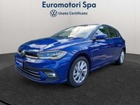 Usata VW Polo Style 95 CV (69 kW) 2023 Blu/azzurro Utilitaria