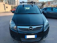 Usata Opel Zafira Eco 125 CV (91 kW) 2012 Nero Monovolume