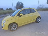 Usata Fiat 500 Sport 75 CV (55 kW) 2009 Giallo Cabrio