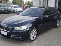 Usata BMW 520 Luxury Line 190 CV (139 kW) 2015 Blu/azzurro Station wagon