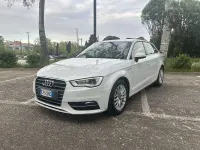 Usata Audi A3 Ambition 110 CV (80 kW) 2015 Bianco Berlina