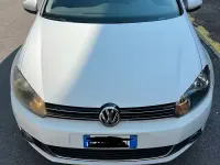 Usata VW Golf VI 105 CV (77 kW) 2010 Bianco Utilitaria