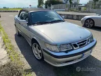 Usata Saab 9-3 Cabriolet 131 CV (96 kW) 2000 Grigio Cabrio