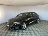 Usata Audi A3 150 CV (110 kW) 2022 Nero Berlina