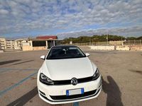 Usata VW Golf VII Highline 110 CV (80 kW) 2014 Bianco Berlina