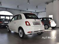 Usata Fiat 500C Lounge 69 CV (50 kW) 2019 Bianco  capote nera Cabrio