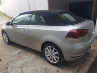 Usata VW Golf Cabriolet 105 CV (77 kW) 2012 Argento Cabrio