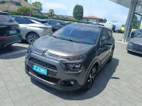Usata Citroën C3 Shine 110 CV (80 kW) 2022 Grigio platinum / tetto nero Utilitaria