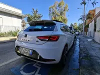 Usata Seat Leon SC FR 122 CV (89 kW) 2013 Bianco Utilitaria