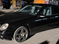 Usata Mercedes E270 2002 Nero Berlina
