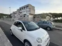 Usata Fiat 500 75 CV (55 kW) 2009 Bianco Cabrio