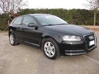 Usata Audi A3 105 CV (77 kW) 2011 Nero Utilitaria