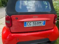 Usata Smart ForTwo Cabrio 61 CV (44 kW) 2003 Rosso Cabrio